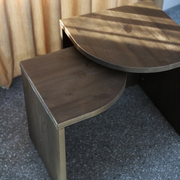 Karup Design Set dřevěných odkládacích stolků Combine
