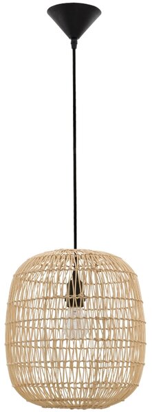 Ratanové závěsné světlo Nova Luce Melody 30,5 cm