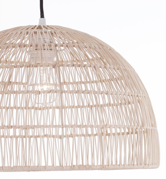 Ratanové závěsné světlo Nova Luce Melody II. 40 cm