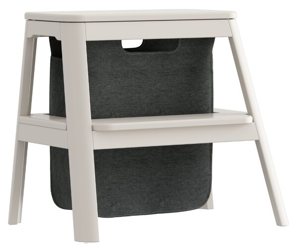 Umage Bílo-šedá dřevěná stolička Step It Up 48 cm