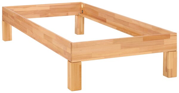 FUTONOVÁ POSTEL, 90/200 cm jádrový buk MID.YOU - Jednolůžkové postele, Online Only