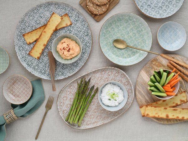 JÍDELNÍ SOUPRAVA 12dílnékamenina Creatable - Online Only nádobí, Online Only