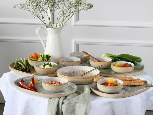 JÍDELNÍ SOUPRAVA 12dílnékamenina Creatable - Online Only nádobí, Online Only