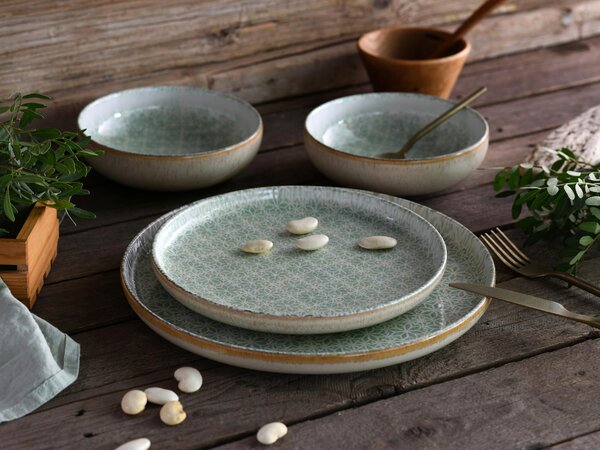 JÍDELNÍ SOUPRAVA 12dílnékamenina Creatable - Online Only nádobí, Online Only