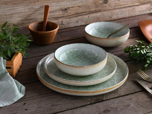 JÍDELNÍ SOUPRAVA 12dílnékamenina Creatable - Online Only nádobí, Online Only