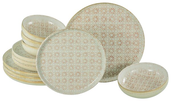 JÍDELNÍ SOUPRAVA 12dílnékamenina Creatable - Online Only nádobí, Online Only