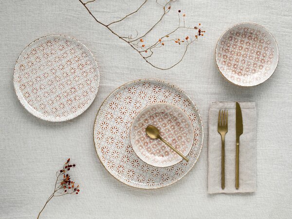 JÍDELNÍ SOUPRAVA 12dílnékamenina Creatable - Online Only nádobí, Online Only