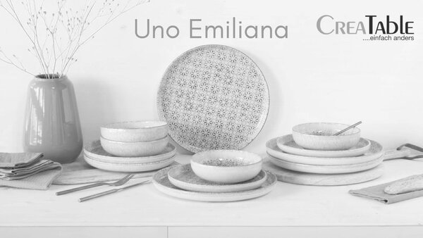 JÍDELNÍ SOUPRAVA 12dílnékamenina Creatable - Online Only nádobí, Online Only