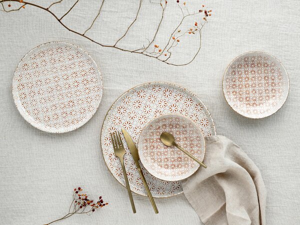 JÍDELNÍ SOUPRAVA 12dílnékamenina Creatable - Online Only nádobí, Online Only