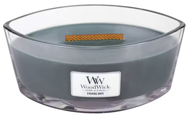 Vonná svíčka WoodWick loď, Evening Onyx