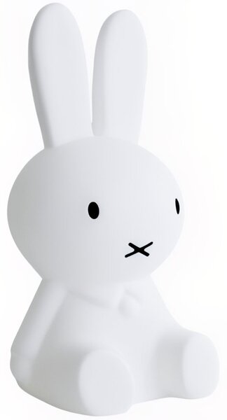 Bílá plastová dětská LED lampa Mr. Maria Miffy XL 80 cm