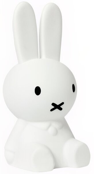 Bílá plastová dětská LED lampa Mr. Maria Miffy 11 cm