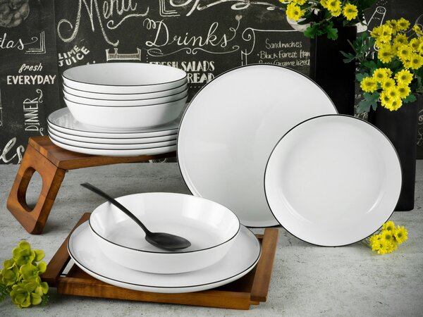 JÍDELNÍ SOUPRAVA 12dílnéporcelán Creatable - Online Only nádobí, Online Only
