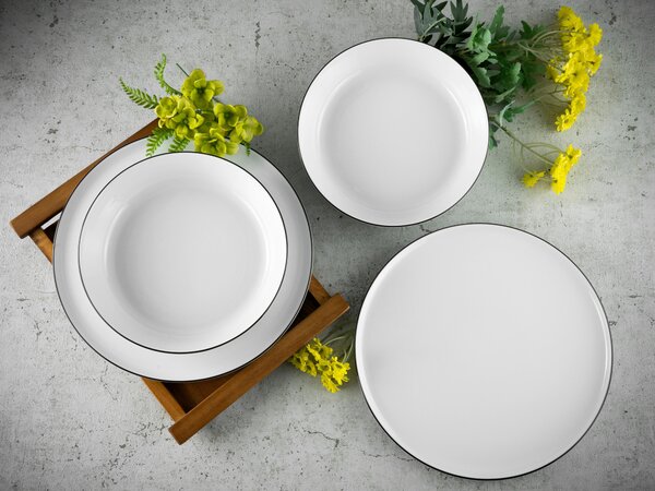 JÍDELNÍ SOUPRAVA 12dílnéporcelán Creatable - Online Only nádobí, Online Only