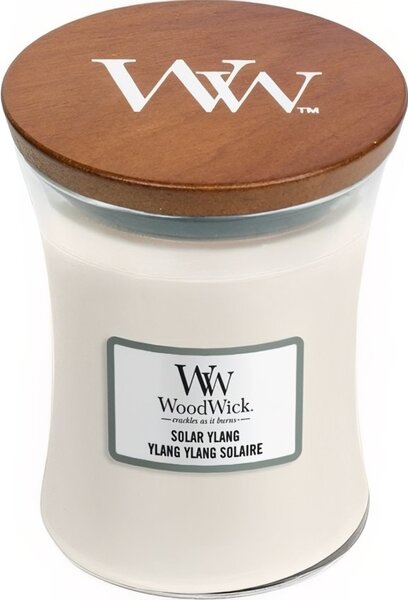 WoodWick Střední vonná svíčka Woodwick, Solar Ylang