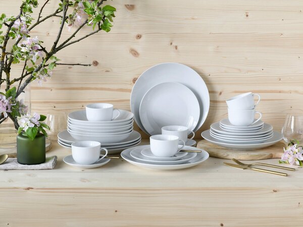KOMBINOVANÁ SOUPRAVA, 30dílné, porcelán Creatable - Online Only nádobí, Online Only