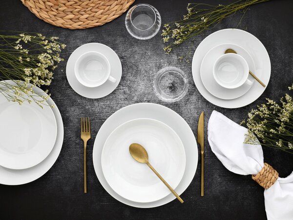 KOMBINOVANÁ SOUPRAVA, 30dílné, porcelán Creatable - Online Only nádobí, Online Only