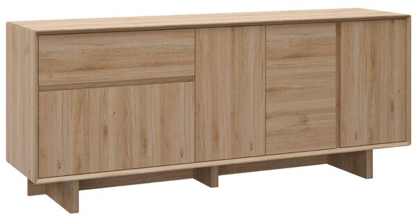 Marckeric Komoda Carpi 180 x 45 cm s dubovým dekorem