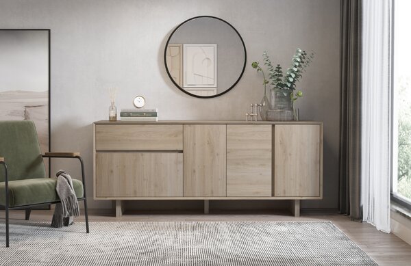 Marckeric Komoda Carpi 180 x 45 cm s dubovým dekorem
