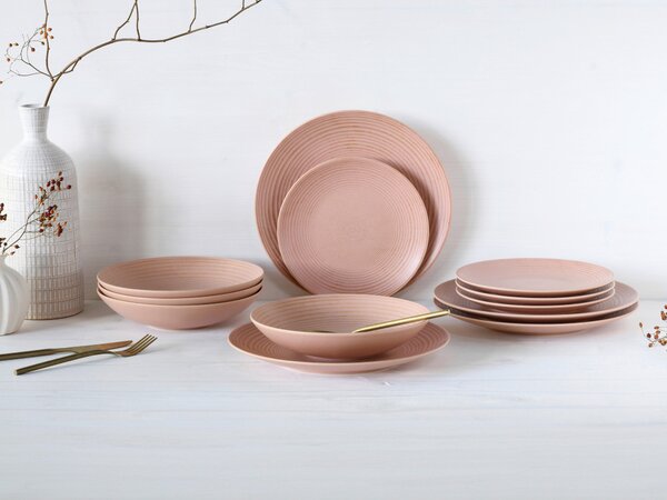JÍDELNÍ SOUPRAVA 12dílnékamenina Creatable - Online Only nádobí, Online Only