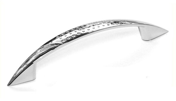 Amix A030-128/C Rozteč : 128mm Povrch : lesklý chrom ( stříbrná ) | Vesaky-uchytky.cz