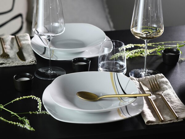 KOMBINOVANÁ SOUPRAVA, 62dílné, porcelán Creatable - Online Only nádobí, Online Only