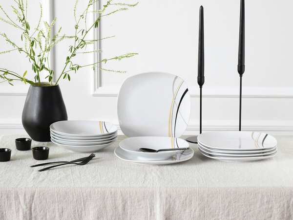 JÍDELNÍ SOUPRAVA 12dílnéporcelán Creatable - Online Only nádobí, Online Only