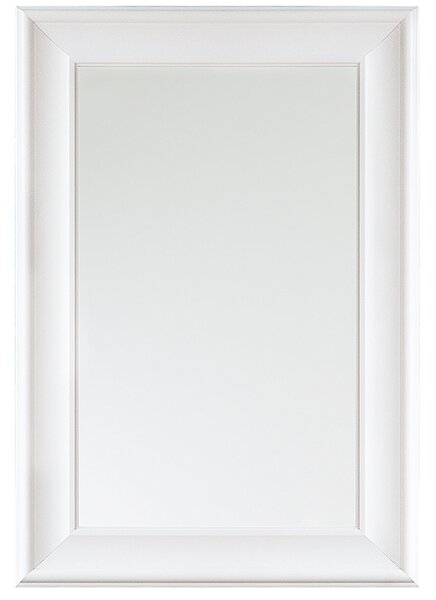 Zrcadlo LUNEL 60 cm 90 cm Bílá