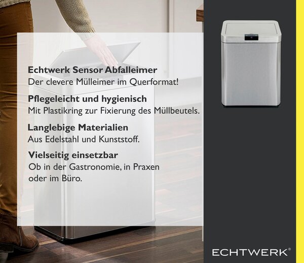 ODPADKOVÝ KOŠ 48 l Echtwerk - Online Only domácnost & úklid, Online Only