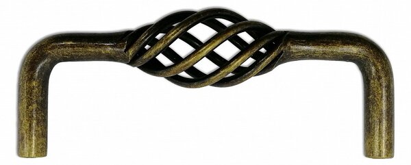 VENDULA RUSTIKO úchytka 96mm BRONZ