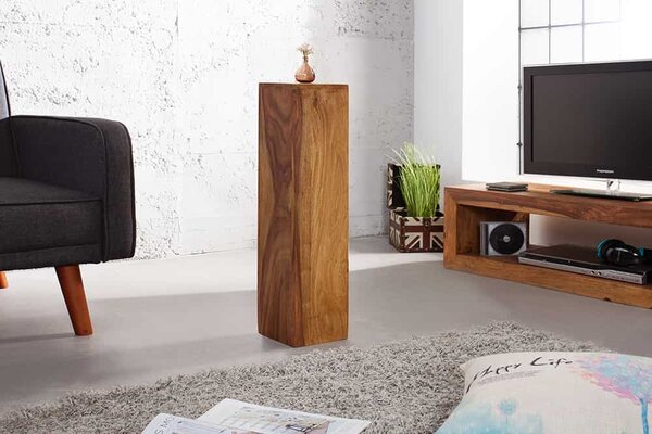 3SET odkládací stolek MAKASSAR 80 CM masiv sheesham Nábytek | Doplňkový nábytek | Odkládací stolky