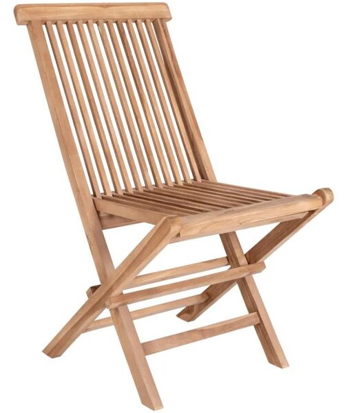-25 % Dny MOMENTI– Nordic Living Teakový zahradní set dvou židlí a stolku Koby