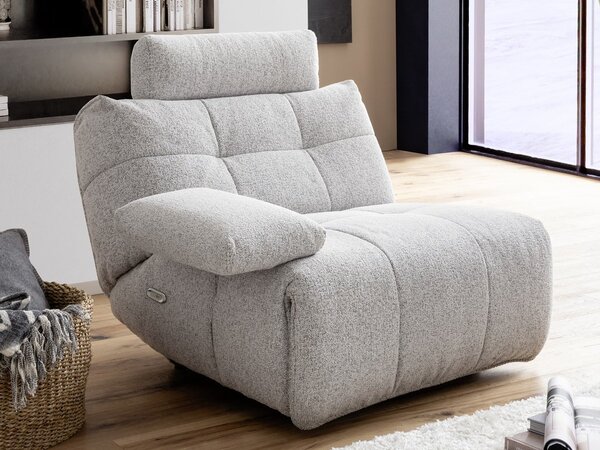 Home Cinema modul - křeslo s elektrickou relaxační funkcí, područka vlevo