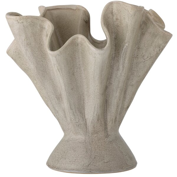 Kameninová váza Bloomingville Plier 28,5 cm
