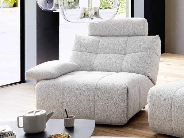 Home Cinema modul - křeslo s elektrickou relaxační funkcí, područka vlevo