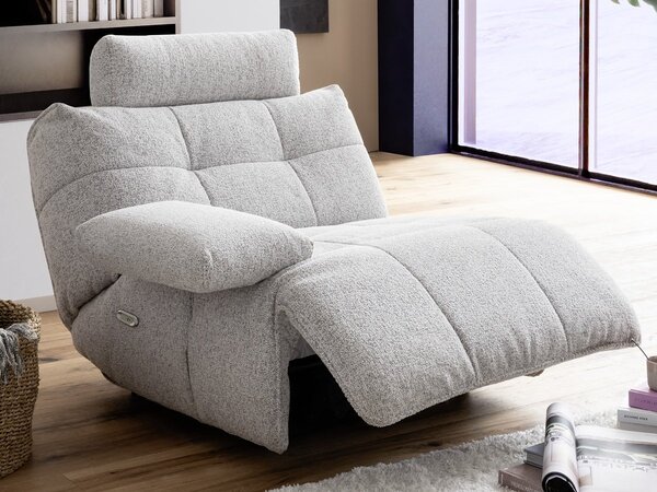 Home Cinema modul - křeslo s elektrickou relaxační funkcí, područka vlevo