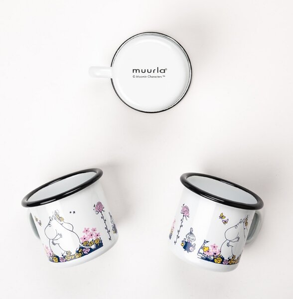 Muurla Hrnek Moomin Hug 0,25l, bílý