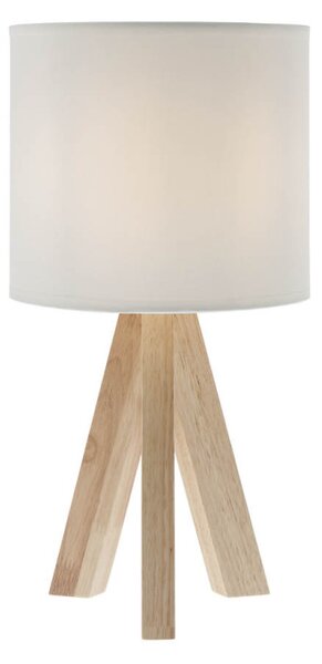 Severská stolní lampa trojnožka ze dřeva