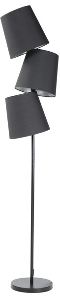 Stojací lampa RIO GRANDE Kov Černá