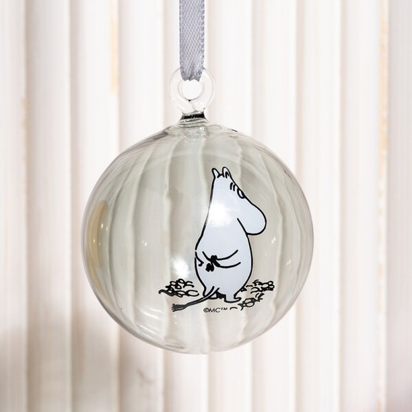 Muurla Set vánočních ozdob Moomin 7cm / 4ks