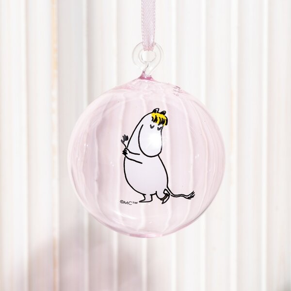 Muurla Set vánočních ozdob Moomin 7cm / 4ks