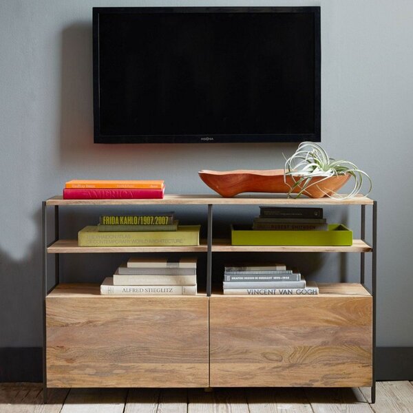 TV stolek Gita 130x75x45 z masivu mango