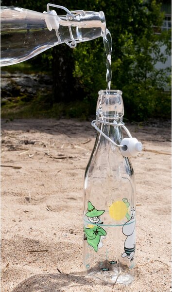 Muurla Skleněná lahev Moomin Fun in the water 0,5l