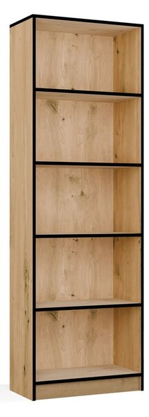 TP Living Knihovna R60 60 cm dub Artisan/černá