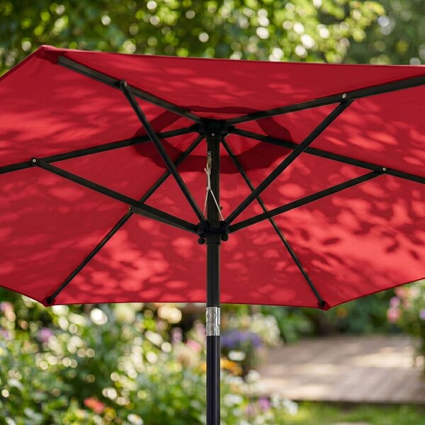 Ak furniture Zahradní slunečník ORIENT 270 cm červený