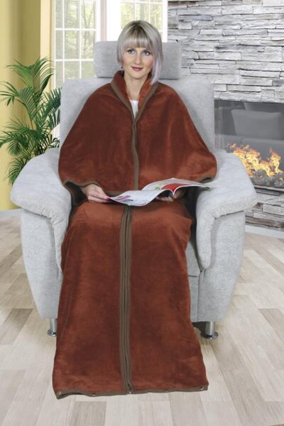 Bellatex Korall televizní pytel Hnědý - 150x180 cm