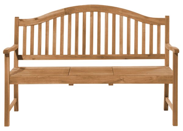 Zahradní lavice HILO 150 cm Akáciové dřevo Hnědá