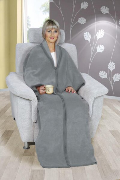 Bellatex Korall televizní pytel Šedý - 150x180 cm