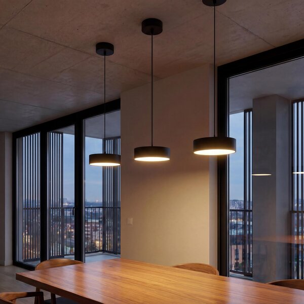 VK Light Rupi LED závěsné svítidlo Bílá