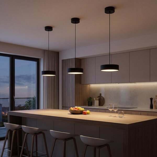 VK Light Rupi LED závěsné svítidlo Bílá